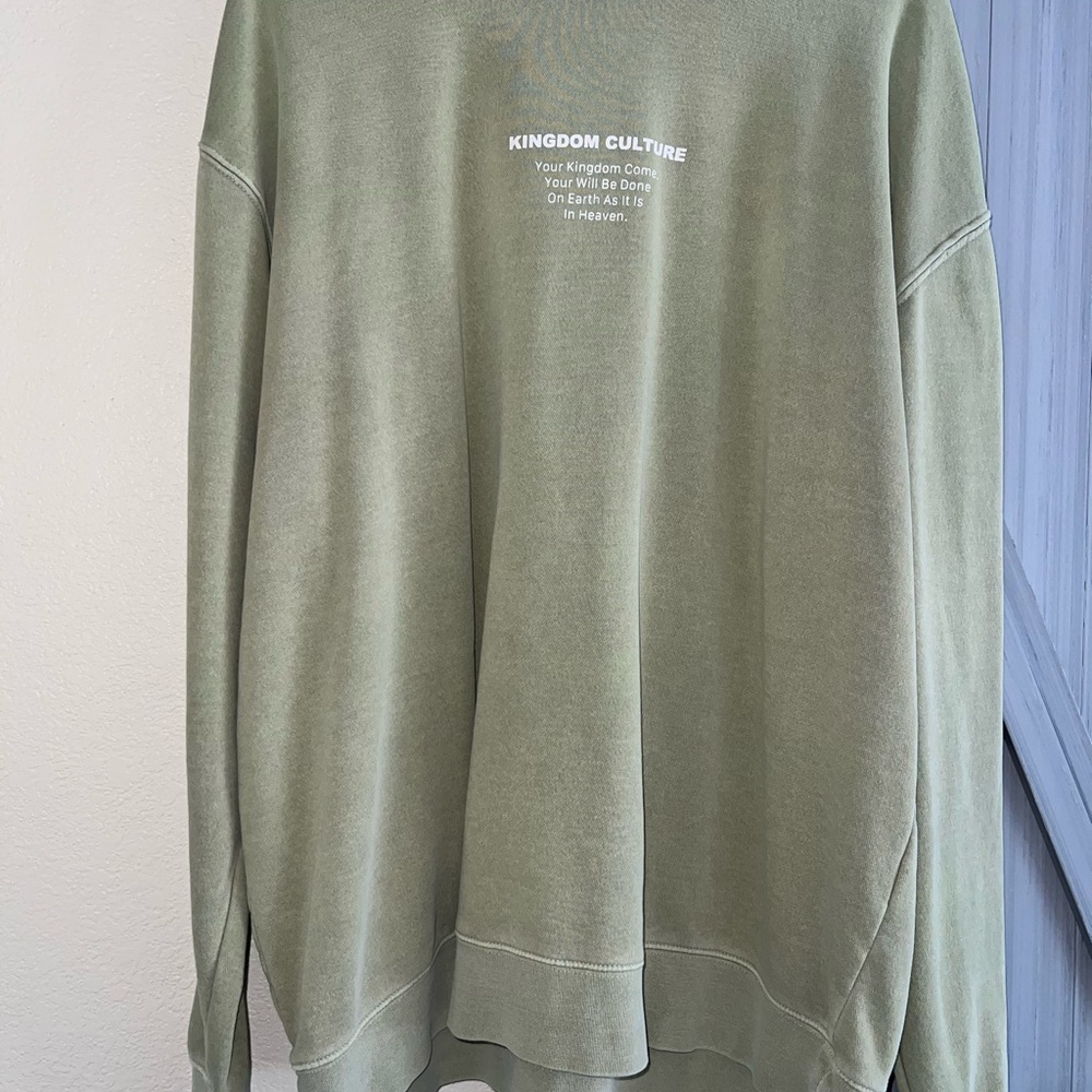 Kingdom Culture Olive Green T-Shirt - Picture 5 of 9